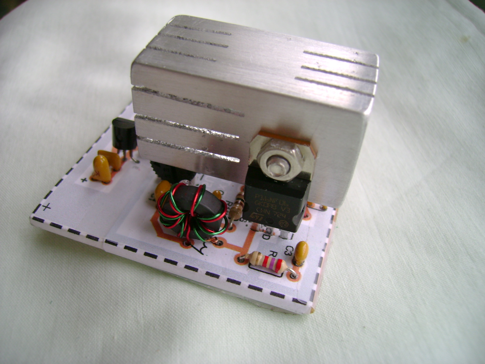 Aluminum Angle Heatsink