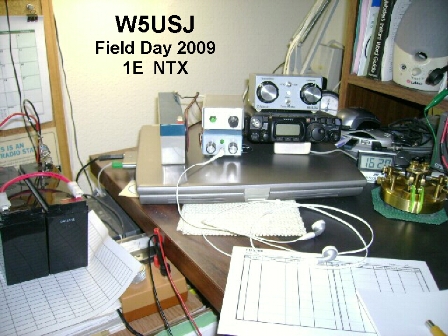 W5USJ's FD Station