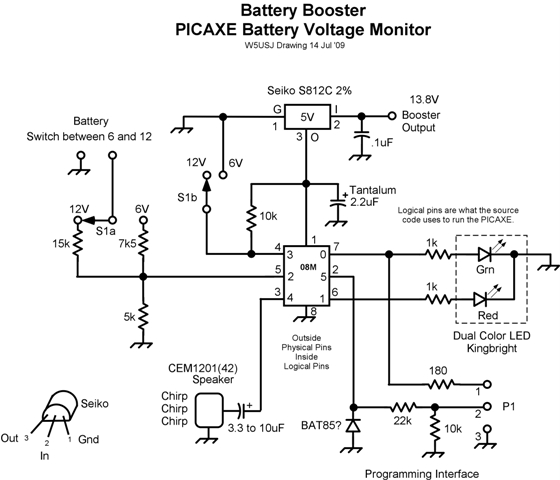 Battery Monitor Assembly  